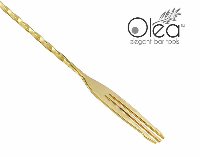 Olea™ Bar Set - Gold Plated - 4 Piece (Bar Spoon Tip Option) 9 Olea™ Bar Set - Gold Plated - 4 Piece (Bar Spoon Tip Option) - Image 7