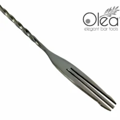 Olea™ Bar Set - Gunmetal Black - 4 Piece (Bar Spoon Tip Option) -Endurance Sales olea gunmetal bar spoon fork tip 6 3