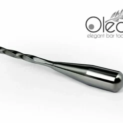 Olea™ Bar Set - Gunmetal Black - 4 Piece (Bar Spoon Tip Option) -Endurance Sales olea gunmetal bar spoon weighted tip 3