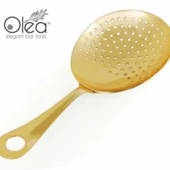 Olea™ Bar Set - Gold Plated - 4 Piece (Bar Spoon Tip Option) 19 Olea™ Bar Set - Gold Plated - 4 Piece (Bar Spoon Tip Option) -Endurance Sales olea julep strainer gold plated bpc 1000 1
