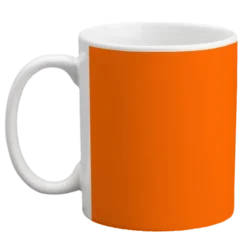 Custom Coffee Mug - Orange - 11 Ounce