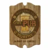 Custom Tavern Shaped Wood Bar Sign - Our Pub -Endurance Sales our pub tav sign bpc 800