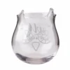 Stemless Wine Glass - The Owl - 14 Ounce