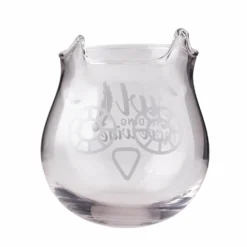 Stemless Wine Glass - The Owl - 14 Ounce