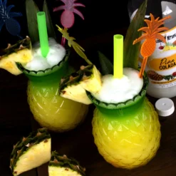 Tiki Bar Gift Set - Pina Colada -Endurance Sales pina colada bar gift set 3