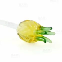 Pineapple Glass Drink Stirrers - Set Of 6 -Endurance Sales pineapple glass stirrers bpc 4