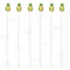 Pineapple Glass Drink Stirrers - Set Of 6 -Endurance Sales pineapple glass stirrers bpc 800