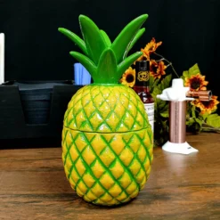 BarConic® Tiki Drinkware - Pineapple Stand - 14 Ounce -Endurance Sales pineapple stand tiki mug 6