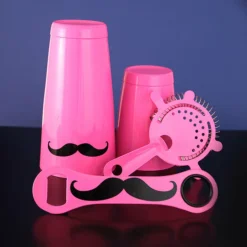 Mustache Bar Set - 4 Pieces