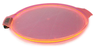 Serving Trays - Electric Flash W/ Handles - 15.5" Diameter - Color Options 4 Serving Trays - Electric Flash W/ Handles - 15.5" Diameter - Color Options - Image 2