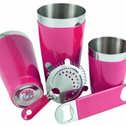 Vinylworks Bar Set - Pink - 5 Pieces