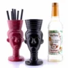 Polynesian Queen Tiki Gift Set -Endurance Sales polynesian tiki mug gift set 1