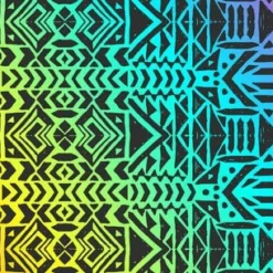 Kolorcoat™ Flair Bottle - Boho Print Design - 750ml -Endurance Sales rainbow boho print flair bottle flat