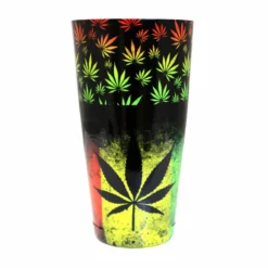Cocktail Shaker Tin - Printed Designer Series - 28oz Weighted - Rasta