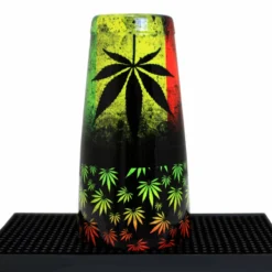 Cocktail Shaker Tin - Printed Designer Series - 28oz Weighted - Rasta -Endurance Sales rasta 28ounce shaker tin 2 bp 1