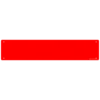 Kolorcoat™ Custom Metal Bar Sign - 24" X 5" - Red -Endurance Sales red 2