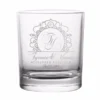 Together Forever 1 - CUSTOMIZABLE BarConic® Old Fashioned Rocks Glass -Endurance Sales rocks glass 10oz elegant mongram together forever1 silver ink proof 1 1