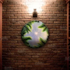 Sky And Trees Round Wooden Table Top - Two Sizes Available -Endurance Sales round table top with featured artist brian mohr sky and trees bpc 2