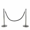 Chrome Stanchion Posts - Set Of 2 -Endurance Sales rs 33chr uswchrome and rope stanchion set main 1