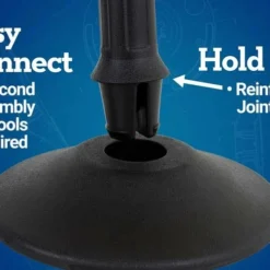 Retractable Belt Stanchion - Textured Black - Set Of 2 -Endurance Sales rs u2000 retractable belt stanchion textured jointet