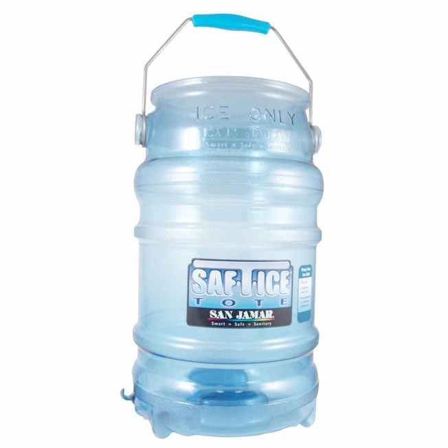 San Jamar® Safe-T-Ice™ Tote Ice Carrier / Lids (sold Separately) 3 San Jamar® Safe-T-Ice™ Tote Ice Carrier / Lids (sold Separately)