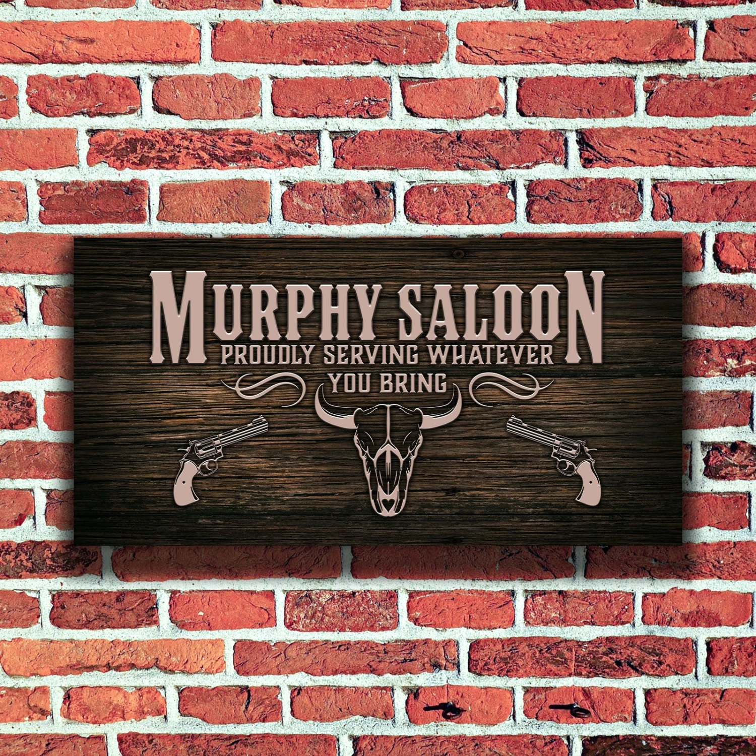 MURPHY WALBAR™ - Customizable Western Saloon Design 4 MURPHY WALBAR™ - Customizable Western Saloon Design - Image 2