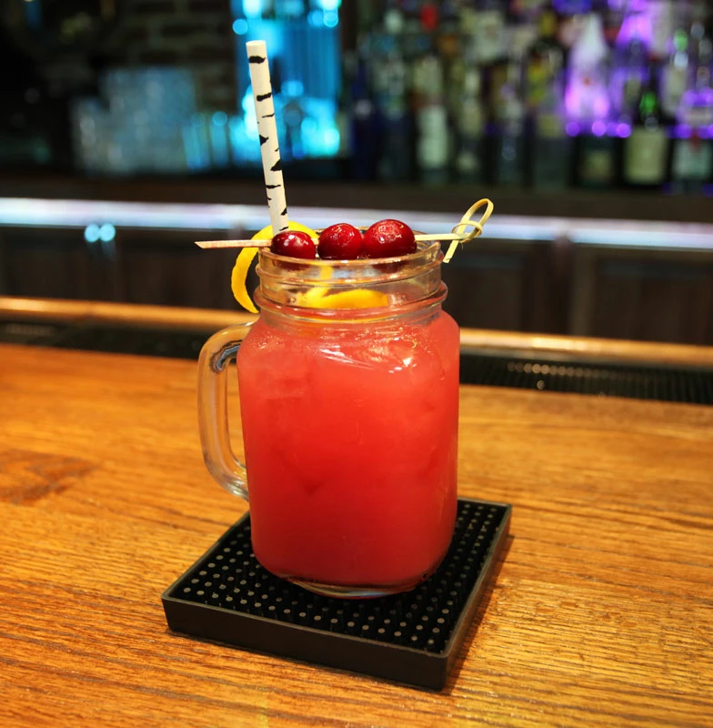 BarConic® 16 Oz Mason Jar Mug Glass – With Handle 4 BarConic® 16 Oz Mason Jar Mug Glass – With Handle - Image 2