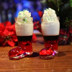 Mini Santa Boot Shots Holiday Set
