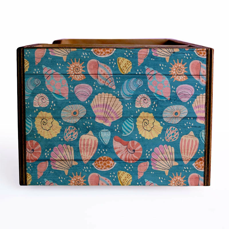 Wooden Bar Caddy - Seashell 6 Wooden Bar Caddy - Seashell - Image 4