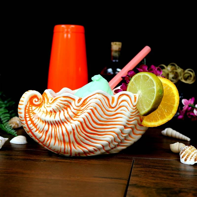 BarConic ® Tiki Mug - Sea Shell - 30 Ounce 6 BarConic ® Tiki Mug - Sea Shell - 30 Ounce - Image 4