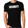 Security T-Shirt, Full Front & Back -Endurance Sales security t shirt font 2