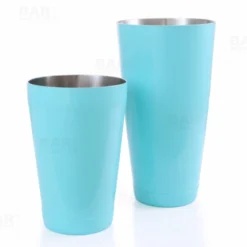 BarConic® Cocktail Shaker Set - 28oz / 18oz Weighted Tins - SeaFoam Blue -Endurance Sales sh seafoam set 28oz 18oz seafoam boston shaker set