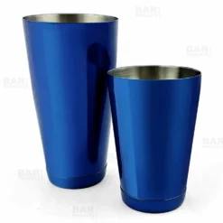 BarConic® Cocktail Shaker Set - 28oz / 18oz Weighted Tins - Candy Blue -Endurance Sales shaker set 2p candy blue bpc 3