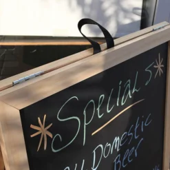 A-Frame Sidewalk Chalkboard Sign – Double Sided 11 A-Frame Sidewalk Chalkboard Sign – Double Sided -Endurance Sales sidewalk chalkboard web 3