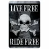 Live Free Kolorcoat™ Metal Bar Sign -Endurance Sales sign 12x18 livefree web