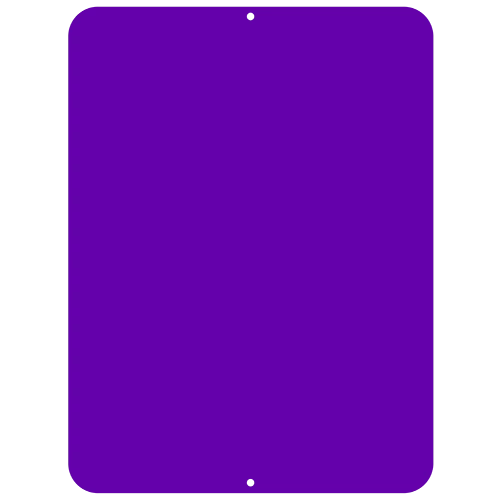 Kolorcoat™ Custom Metal Bar Sign - 9" X 12" - Purple 3 Kolorcoat™ Custom Metal Bar Sign - 9" X 12" - Purple