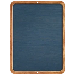 Kolorcoat™ Custom Metal Bar Sign W/ Frame - 9" X 12" - Blue W/ Border