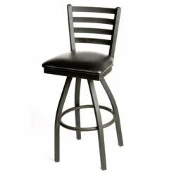 Ladderback Swivel Bar Stool