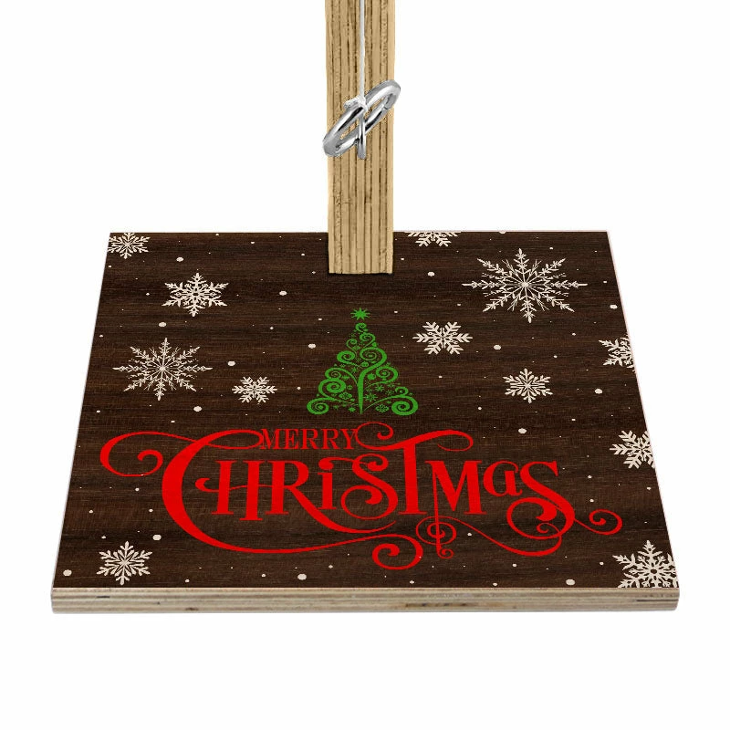 Small Tabletop Ring Toss Game - Merry Christmas 4 Small Tabletop Ring Toss Game - Merry Christmas - Image 2