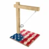 Small Tabletop Ring Toss Game - Grunge Flag -Endurance Sales small tabletop ring toss game hooked grunge flag