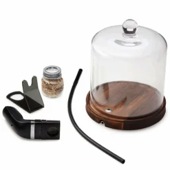 Crafthouse Smoking Cloche With Handheld Smoker