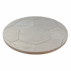 DIY Wooden Table Top - Soccer Ball - DIY Epoxy / Paint -Endurance Sales soccerballside