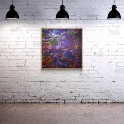 Drink Drink Tiki Square Wooden Table Top - Two Sizes Available -Endurance Sales square table top with featured artist cbjork tiki drink drink bpc 2