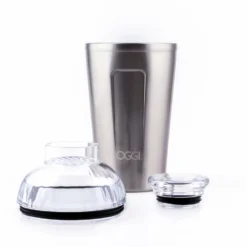 Double Wall Vacuum Insulated Cocktail Shaker - Stainless Steel - 17 Ounce -Endurance Sales ss cocktail shaker 2 2