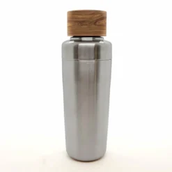 Cocktail Shaker - Stainless Steel W/ Wood Cap - 26 Ounce