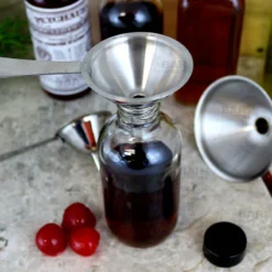 Stainless Steel Funnels With Handles - Set Of 3 -Endurance Sales ss funnels for craft bottles bpc 5