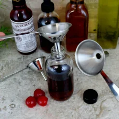 Stainless Steel Funnels With Handles - Set Of 3 -Endurance Sales ss funnels for craft bottles bpc 6