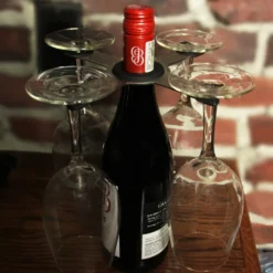 Stainless Steel Wine Glass Caddy -Endurance Sales ss wine glass holder main 1