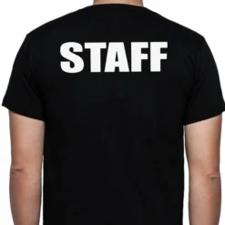 Staff T-Shirt, Full Front & Back -Endurance Sales staff t shirt back
