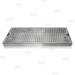 BarConic® Stainless Steel Drip Tray - Holes - 16" X 6"